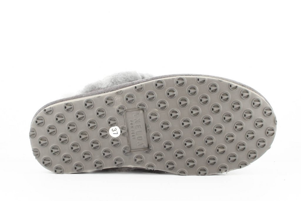 Saueskinnstøfler Nancy Lysegrå