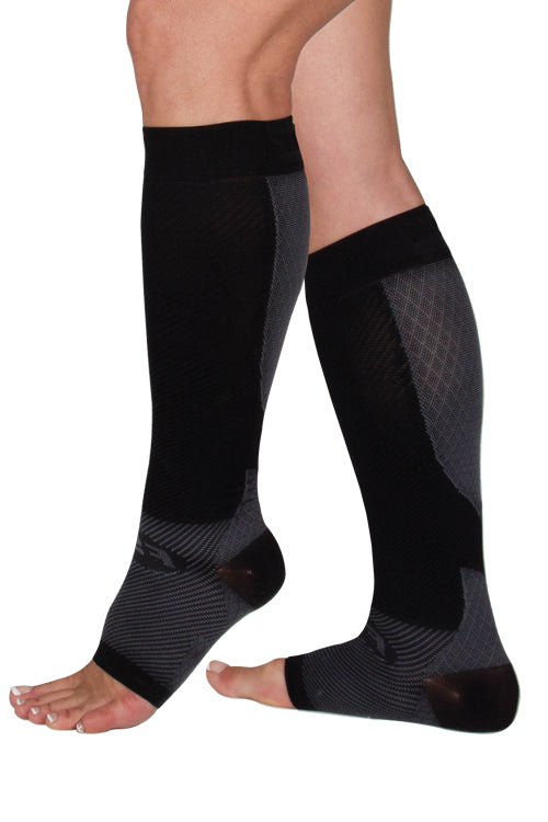 FS6+ Sokk for hælspore - Svart