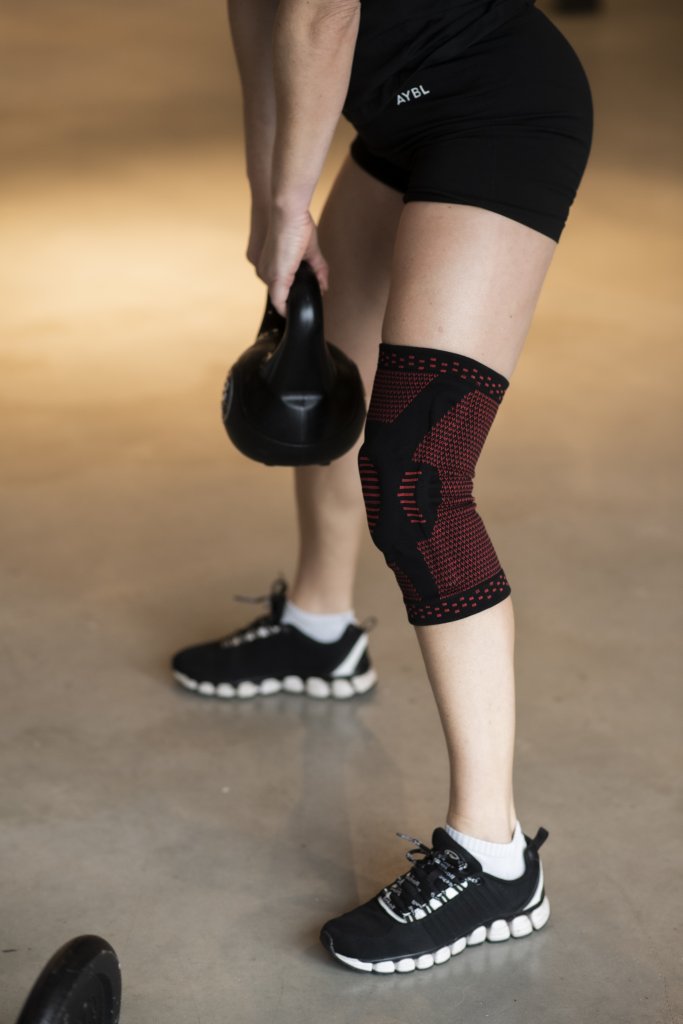 Knebeskyttelse Stable - Rød