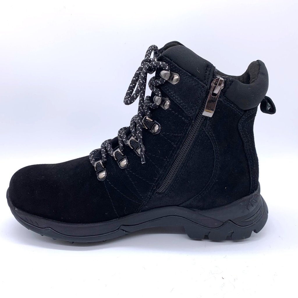 Eskimo Goldy piggsko for damer - svart