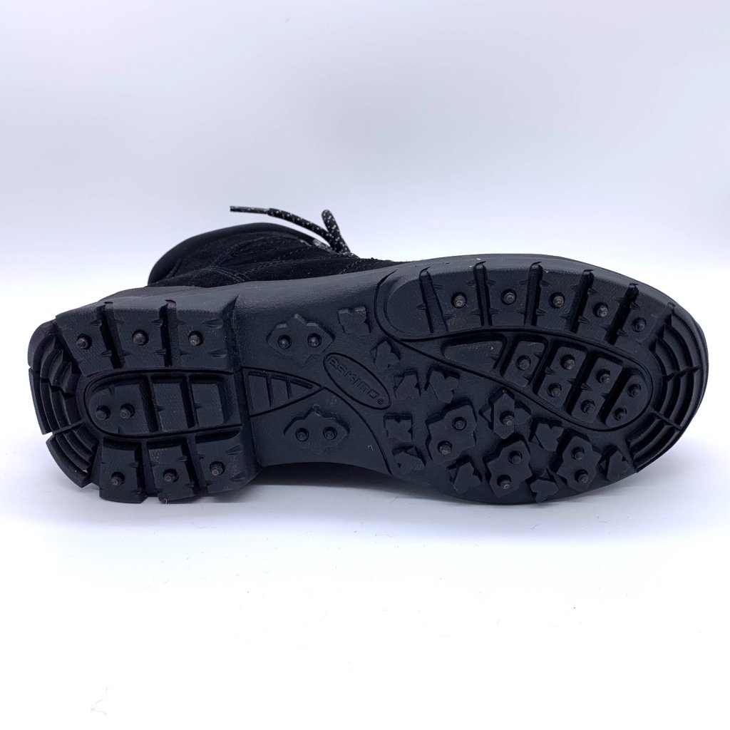 Eskimo Goldy piggsko for damer - svart