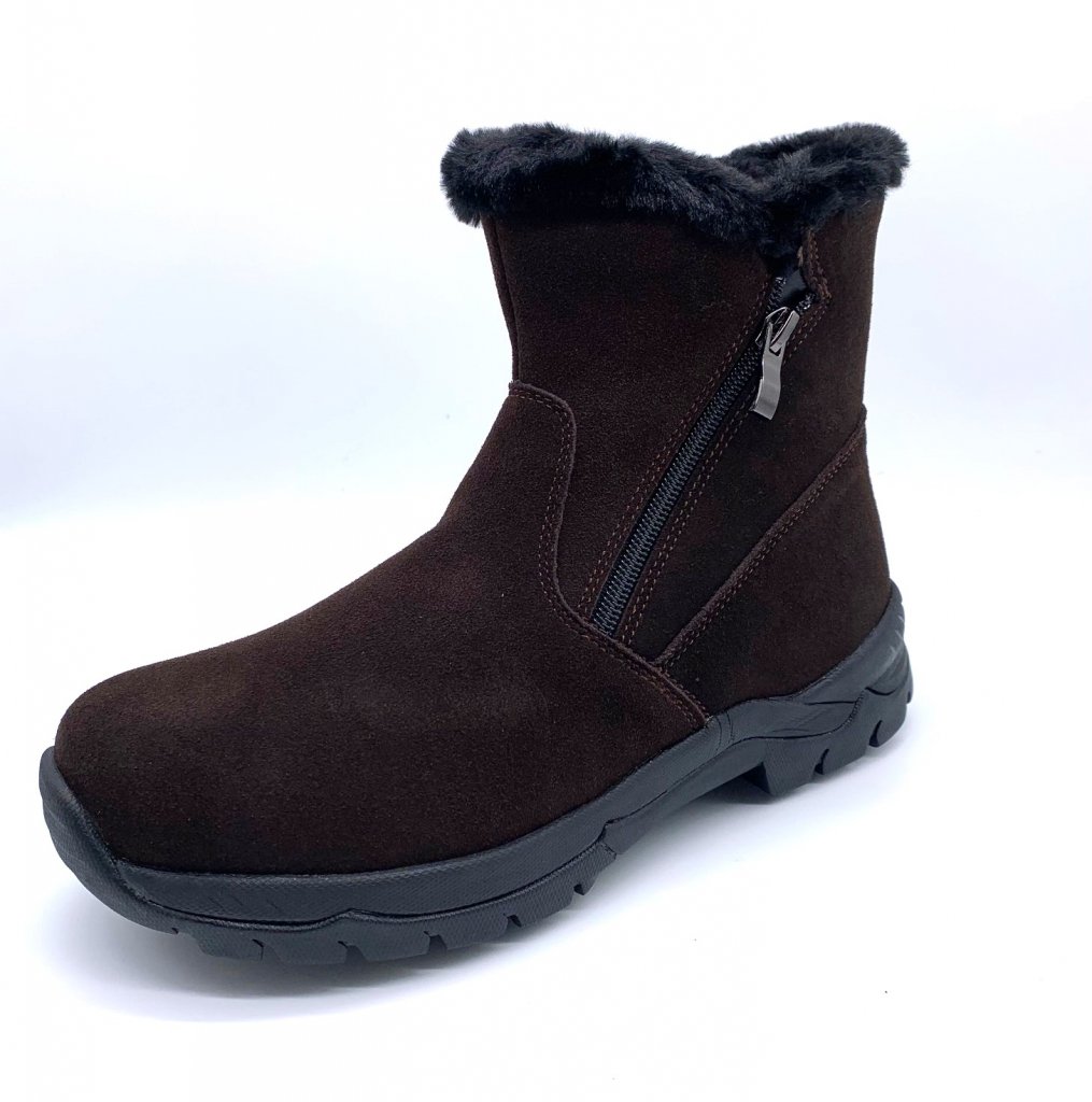 Eskimo OLARA piggsko for damer - Mørkebrun