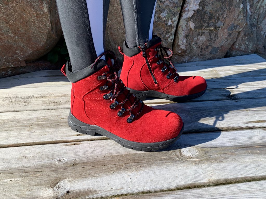 Eskimo piggsko Goldy - Rød