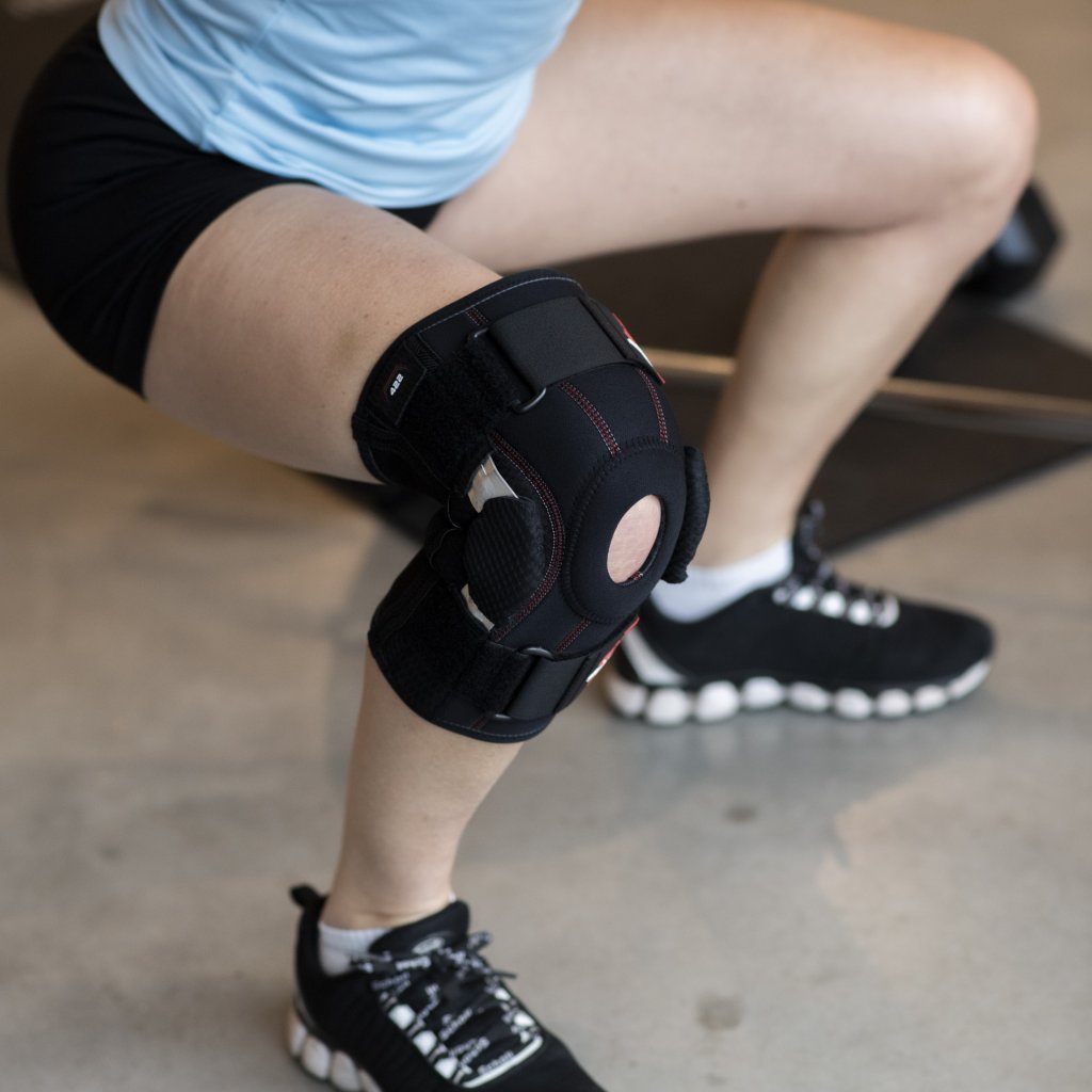 Knestøtte med dobbel skive - McDavid 422