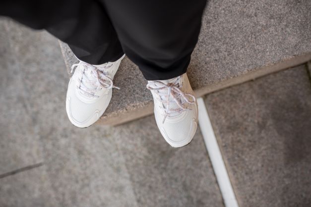 Scholl Sprinter Score Walking Shoes - Hvit Bronse