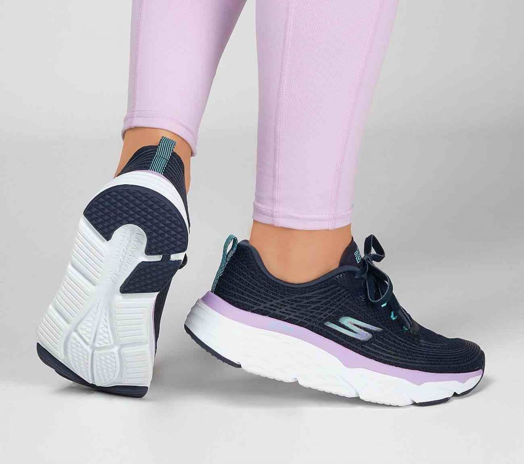Skechers Max Cushioning Elite - Marineblå lavendel