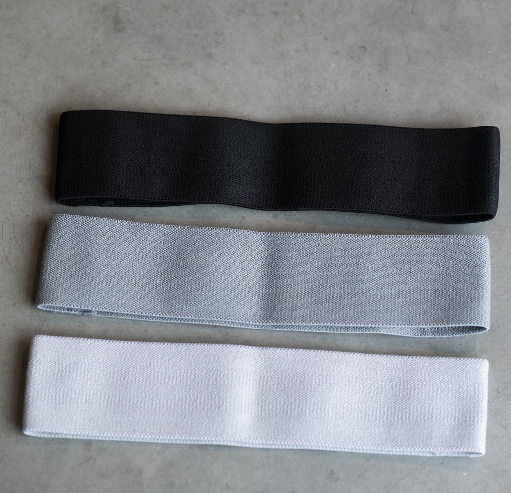 3-pakning med styrketreningsbånd