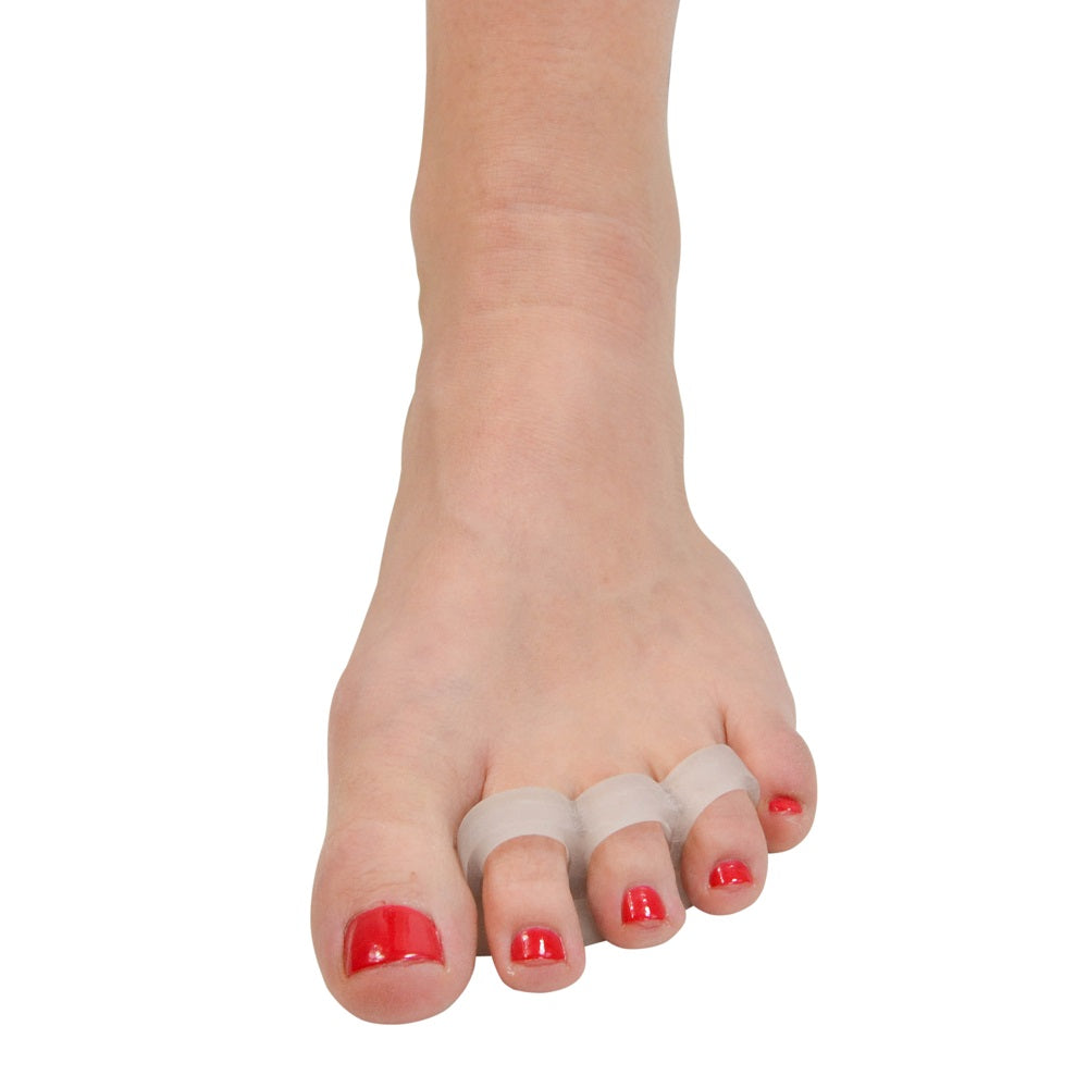 Korreksjon av hammertå i silikon 2-pakning