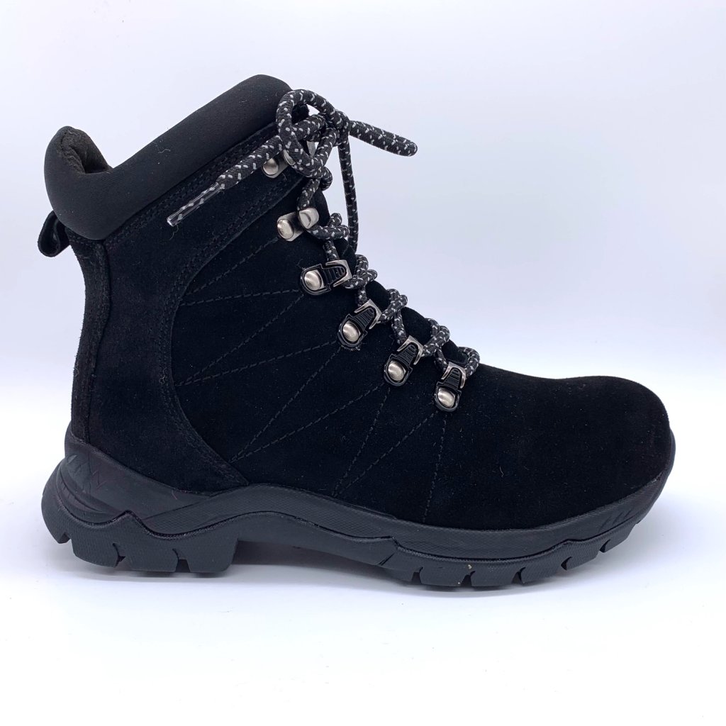 Eskimo Goldy piggsko for damer - svart