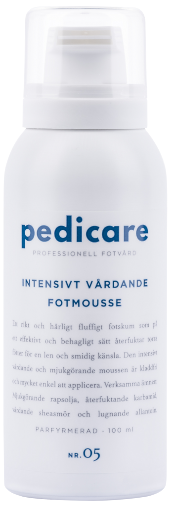 Intensivt pleiende fotmousse