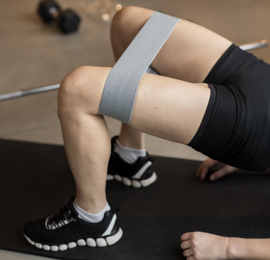 3-pakning med styrketreningsbånd