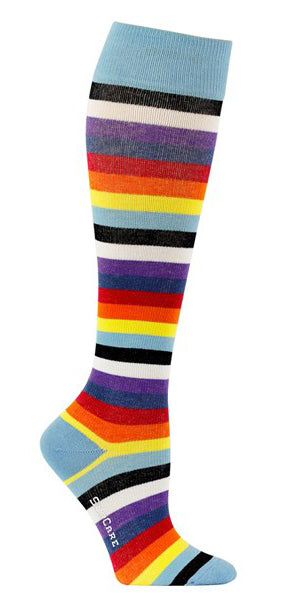 Støttestrømper - Stripete