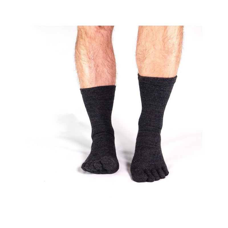 Tåsokker Ull - Svartgrå
