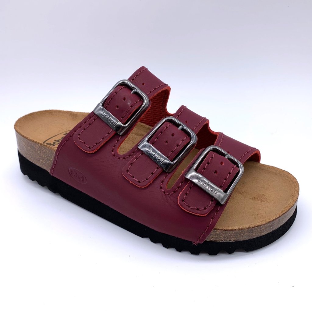 Scholl Rio Sandal for damer - Bordeaux