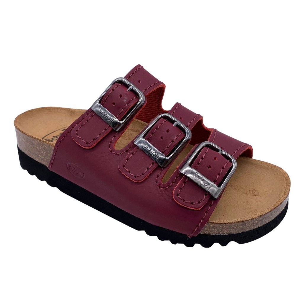 Scholl Rio Sandal for damer - Bordeaux