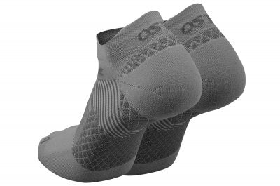 FS4 No Show Sock for hælspore - grå