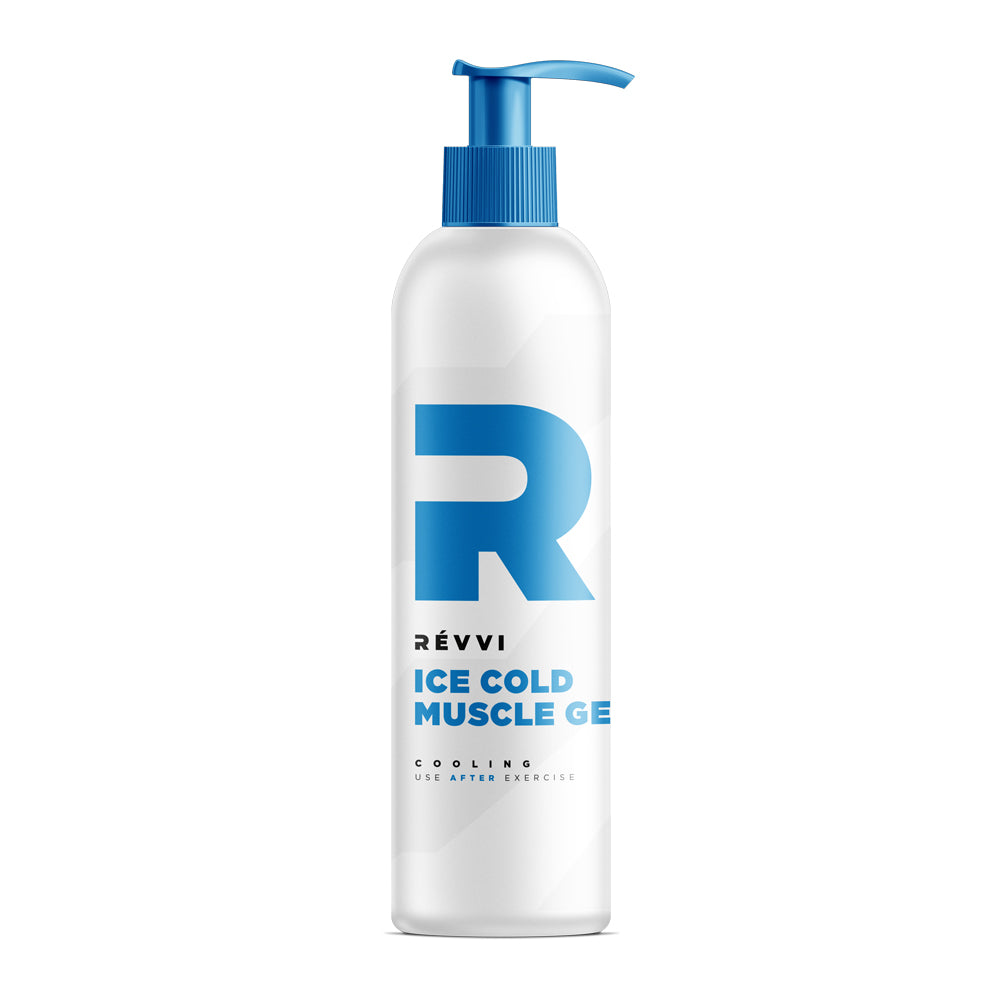 RÉVVI Ice Cold Cooling Muscle Gel - Trykkpumpe